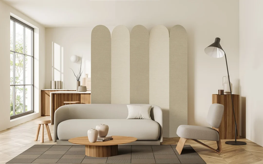 Tendencia 2025: melamina textil para interiores modernos y acogedores