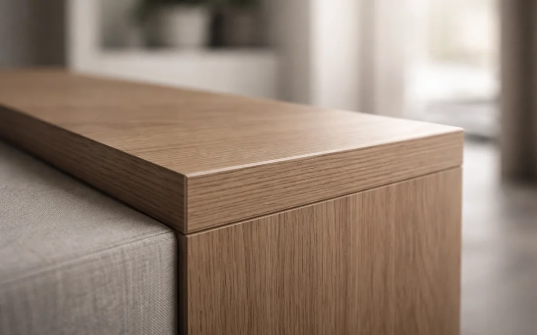 Por qué el cubrecanto puede hacer que un mueble se vea premium… o no