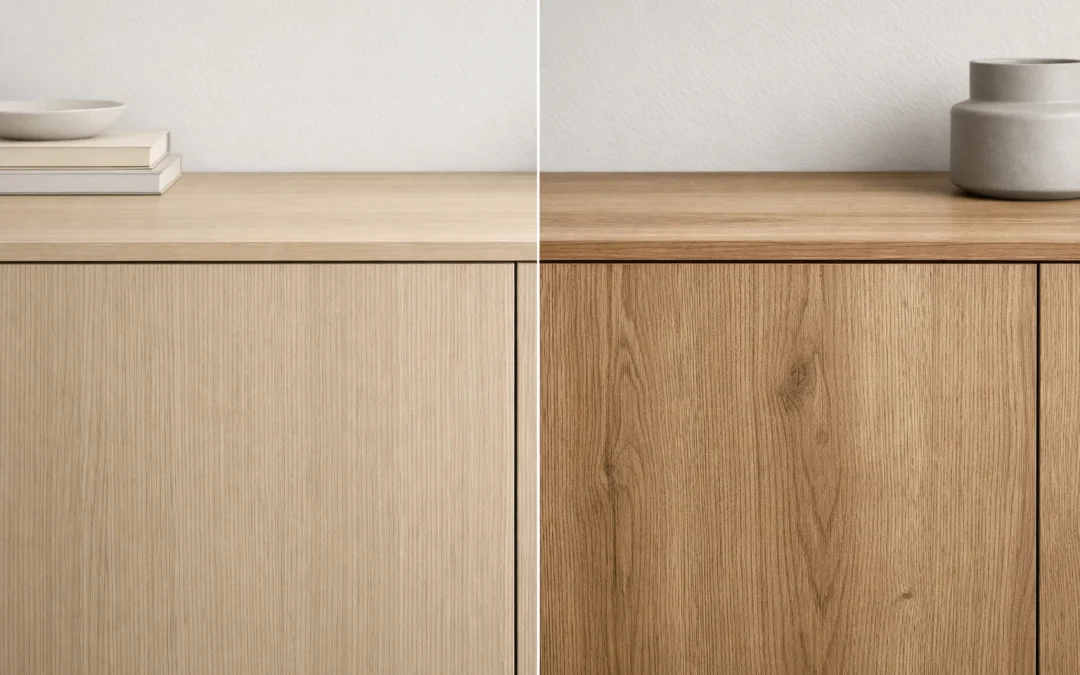 ¿Qué hace que una melamina se vea premium? Factores que realmente elevan un proyecto