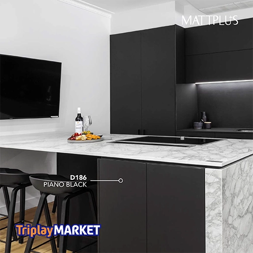 MattPlus Piano Black D186 - Imagen 7