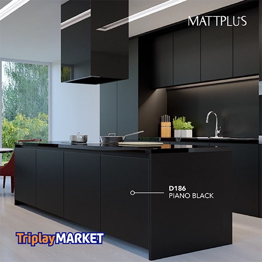 MattPlus Piano Black D186 - Imagen 4