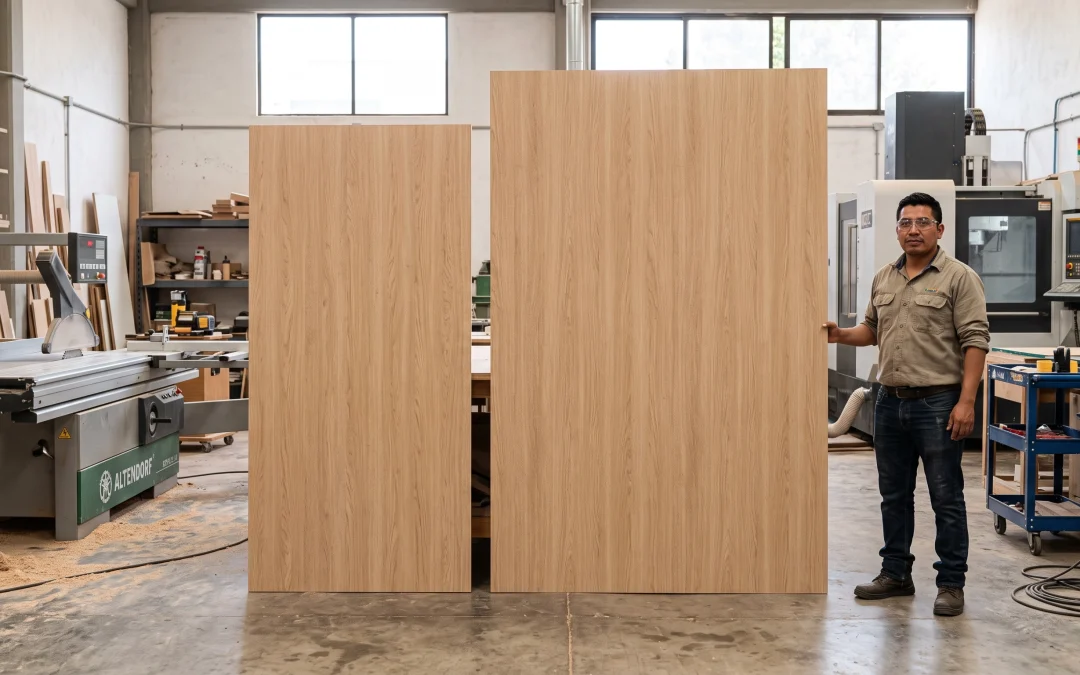 Tablero Kronospan 2.07 × 2.80 m: El formato grande que cambia el rendimiento del material